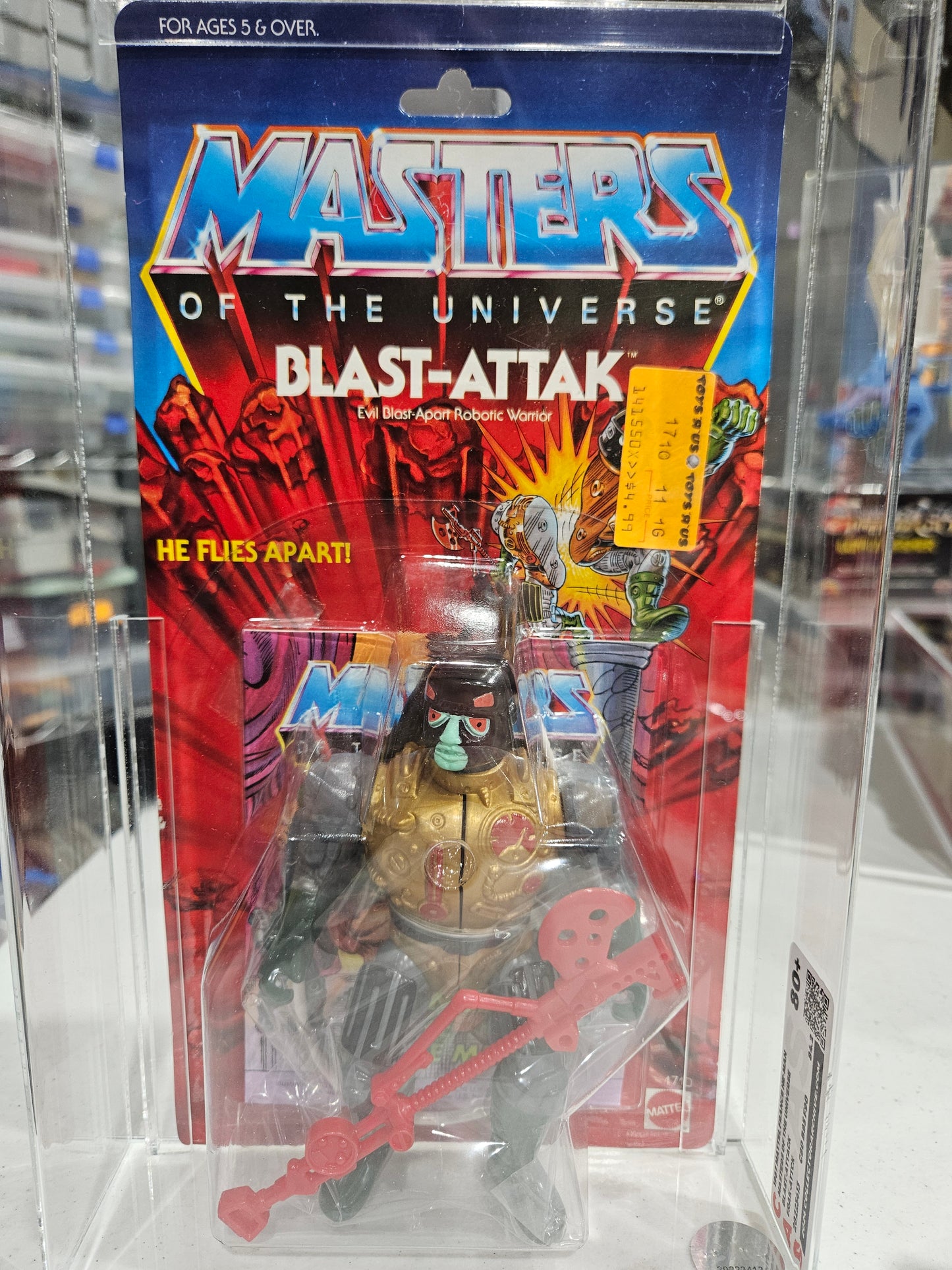 1987 Mattel France He-Man Blast-Attack CAS 80+