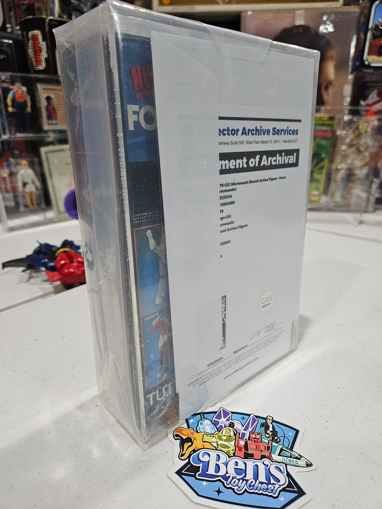 1979 GIG Micronauts Force Commander CAS80