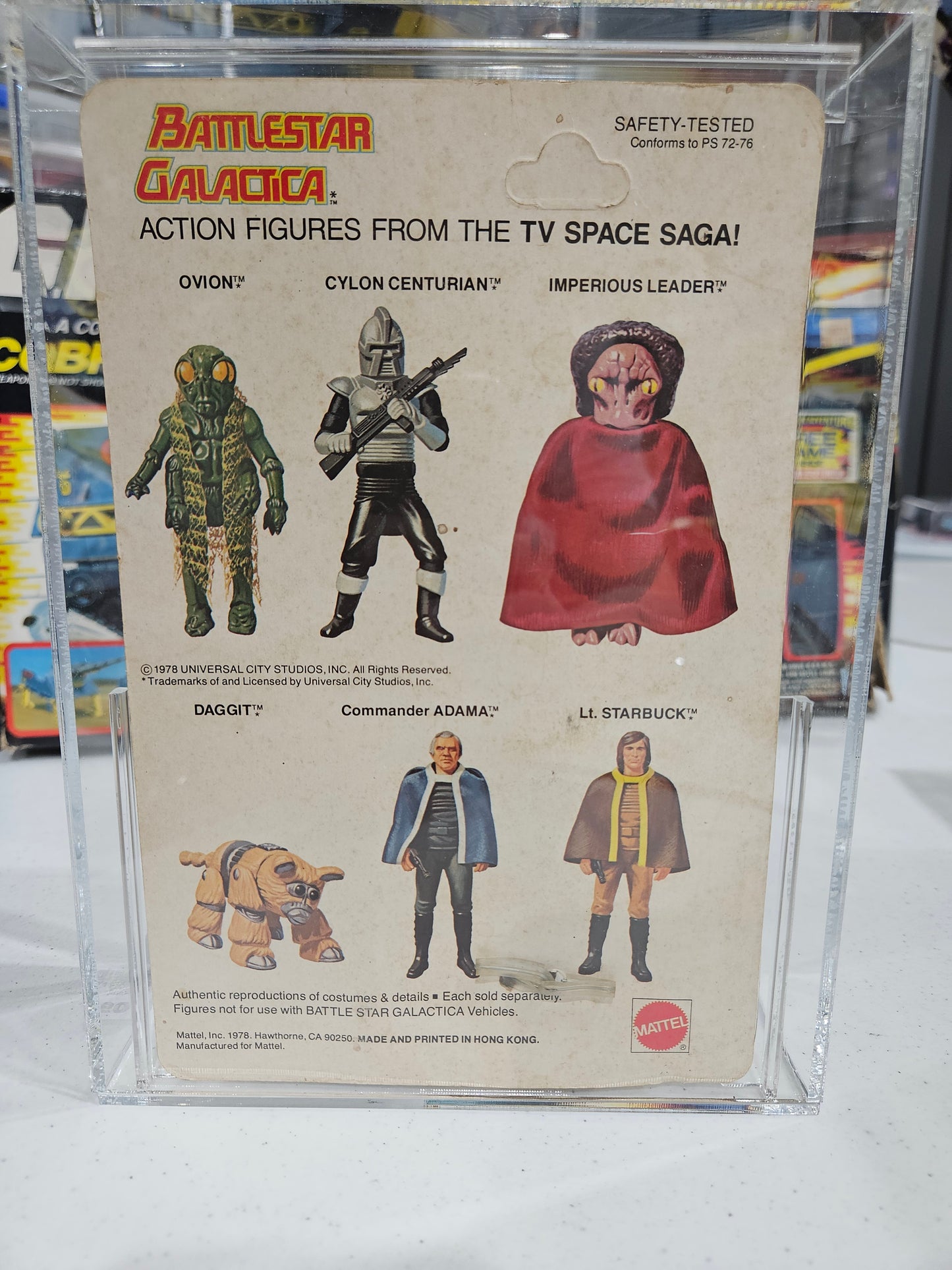 1978 Mattel Battlestar Galactica Daggit (Tan) CAS 60