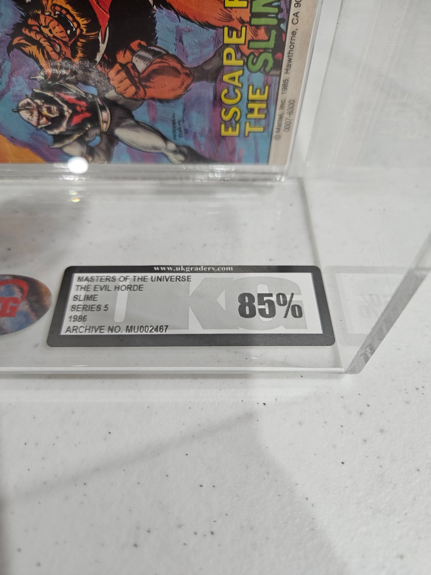 1986 Mattel MOTU The Evil Horde Slime UKG 85%