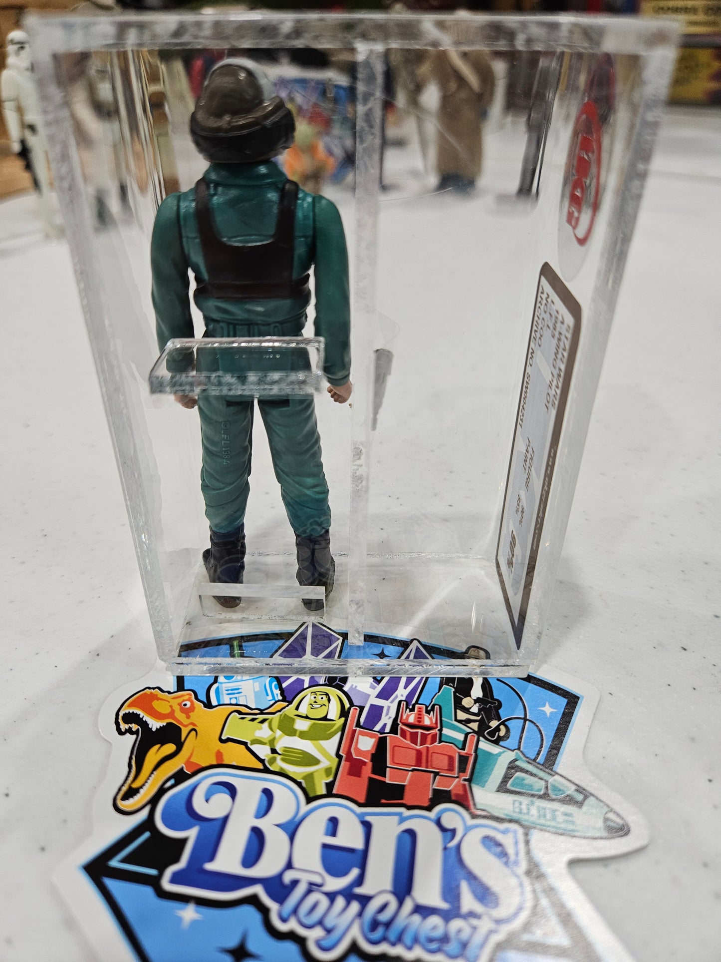 1985 Kenner Star Wars A-Wing Pilot UKG 90%