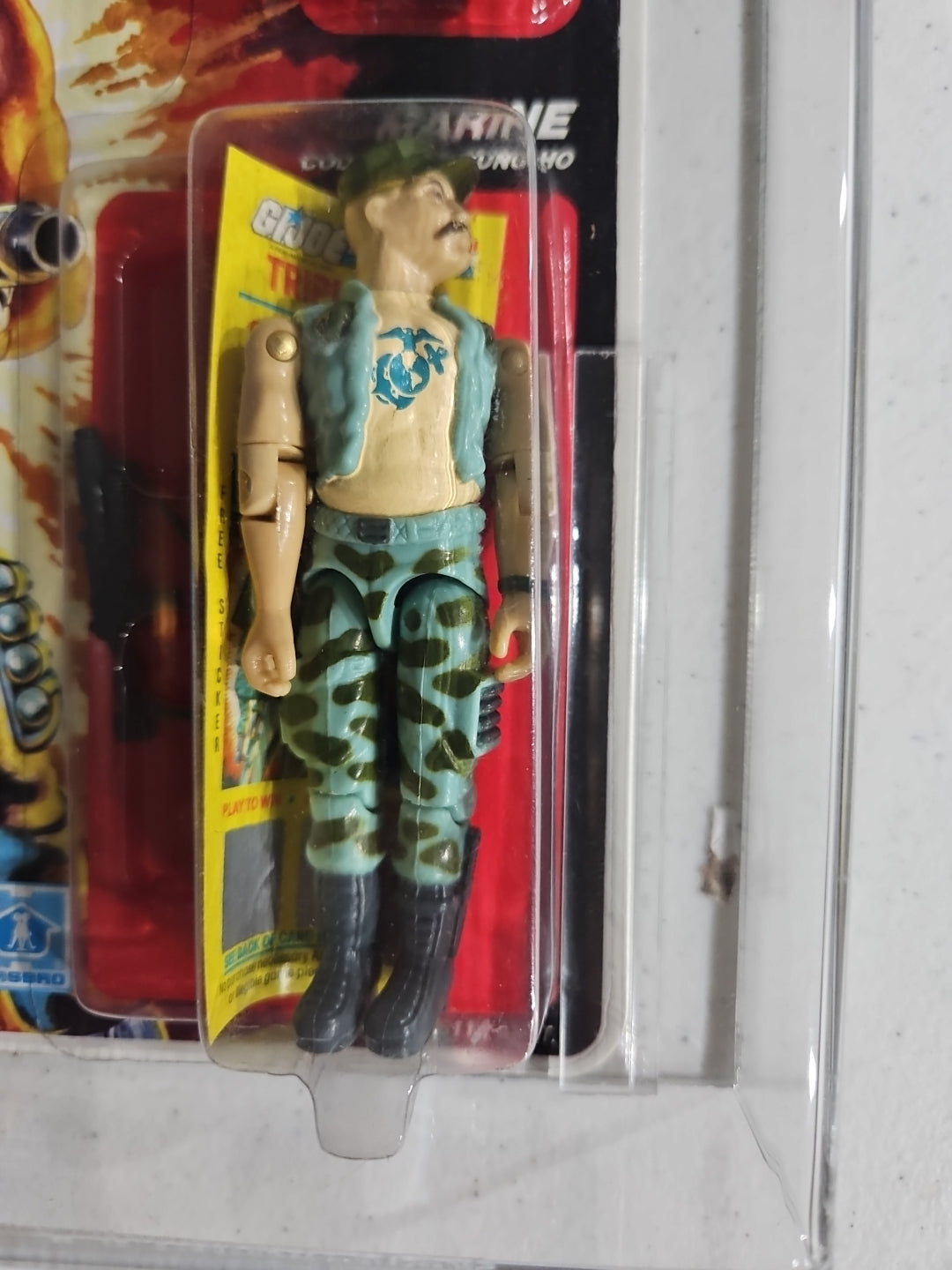 1985 Hasbro GI Joe Gung-Ho AFA 80 +NM