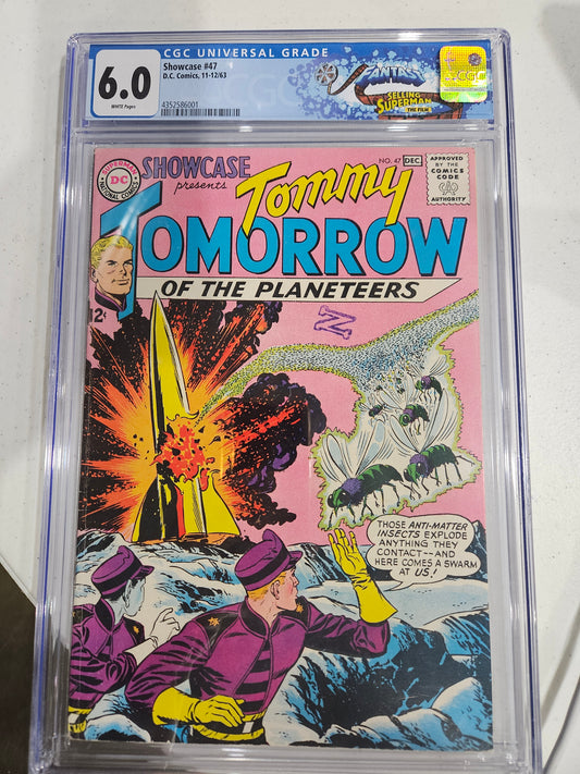 1963 DC Showcase #47 Tommy Tomorrow CGC 6.0