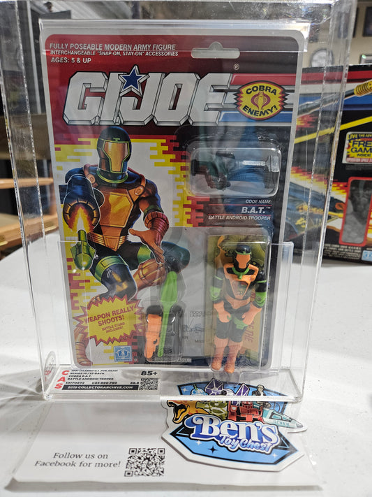 1991 Hasbro GI Joe ARAH Cobra B.A.T. CAS 85+