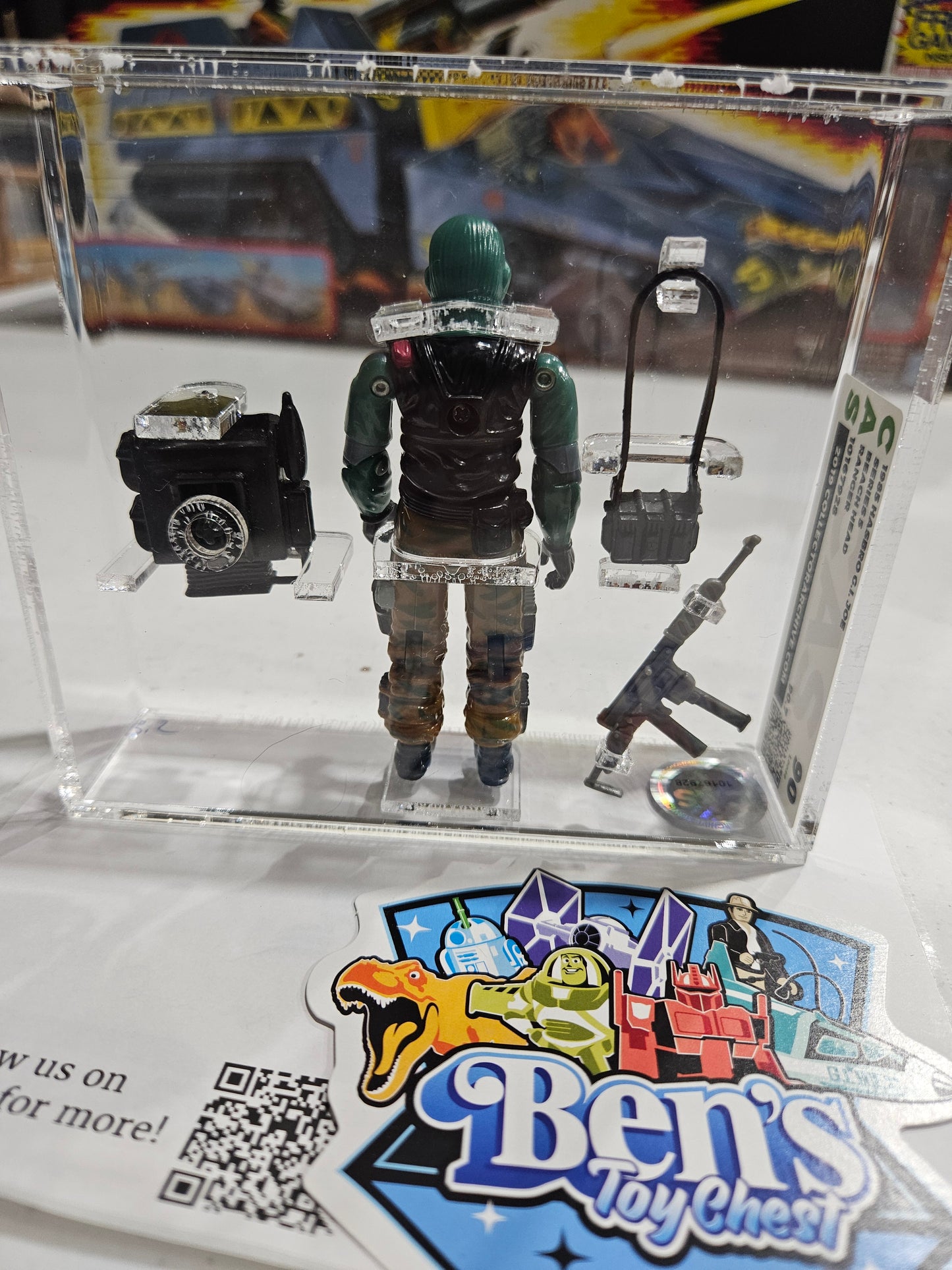 1985 Hasbro GI Joe Beach Head Ranger CAS 90 Loose