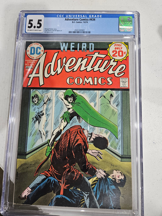 1974 DC Weird Adventure Comics #434 CGC 5.5
