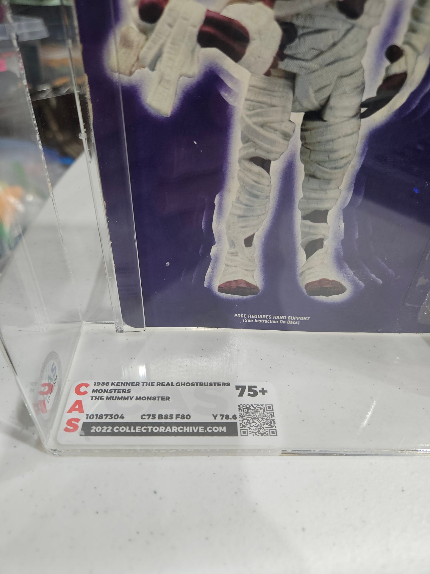 1986 Kenner The Real Ghostbusters The Mummy Monster CAS 75+