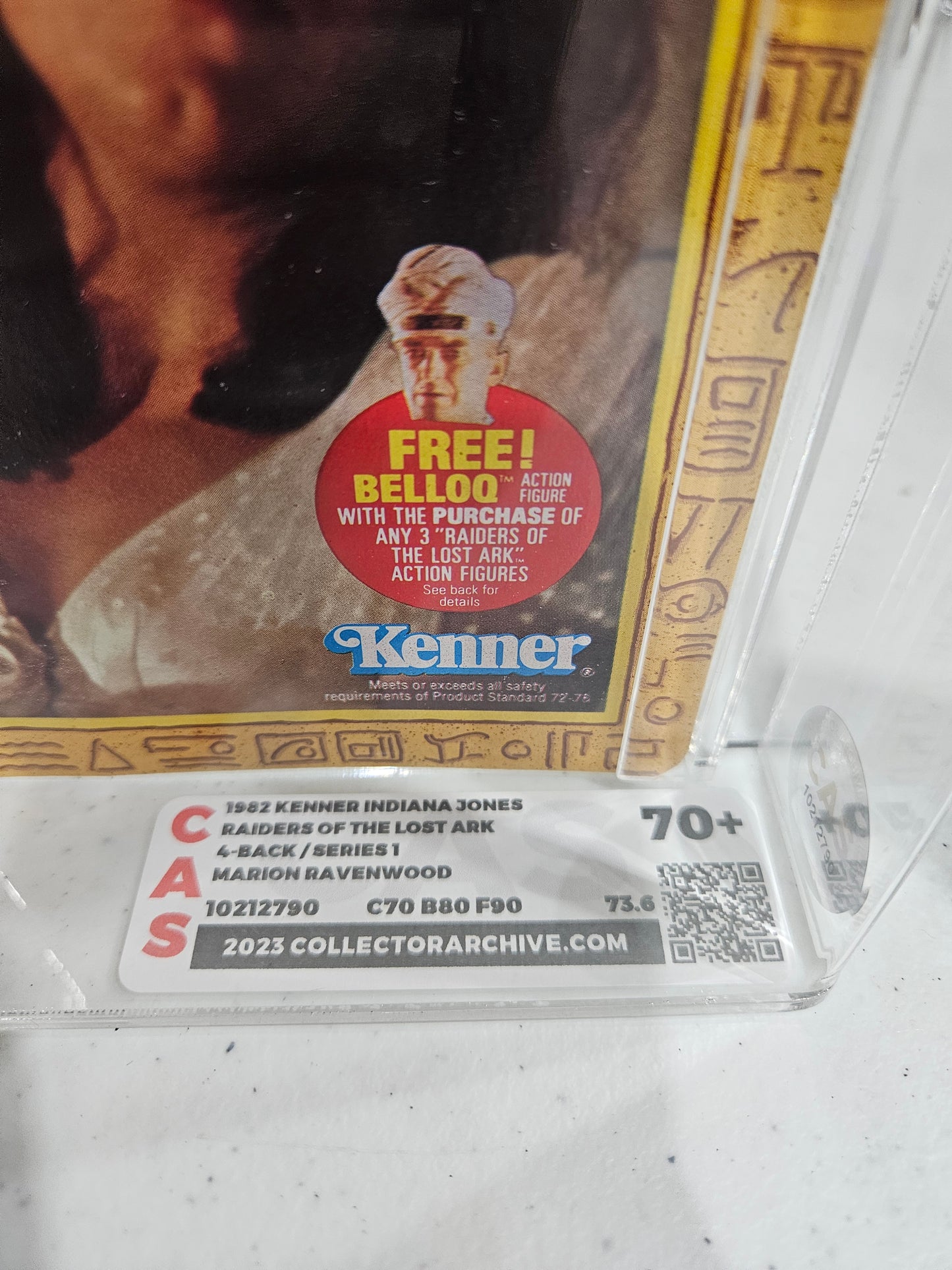 1982 Kenner Indiana Jones Marion Ravenwood CAS 70+