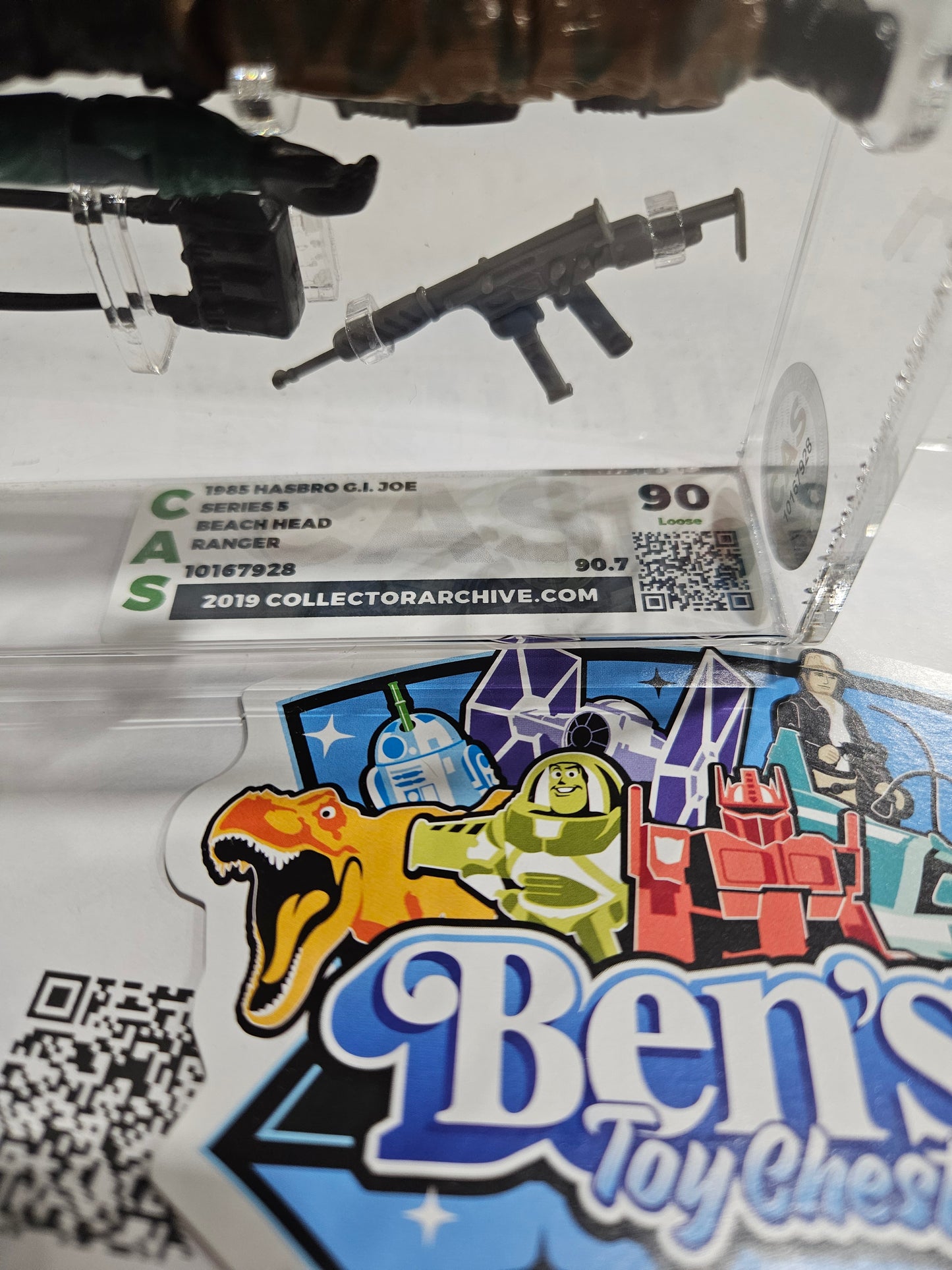 1985 Hasbro GI Joe Beach Head Ranger CAS 90 Loose