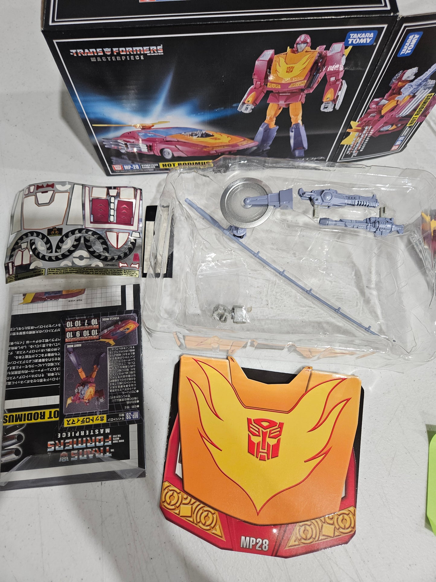 Transformers Masterpiece MP-28 Hot Rodimus