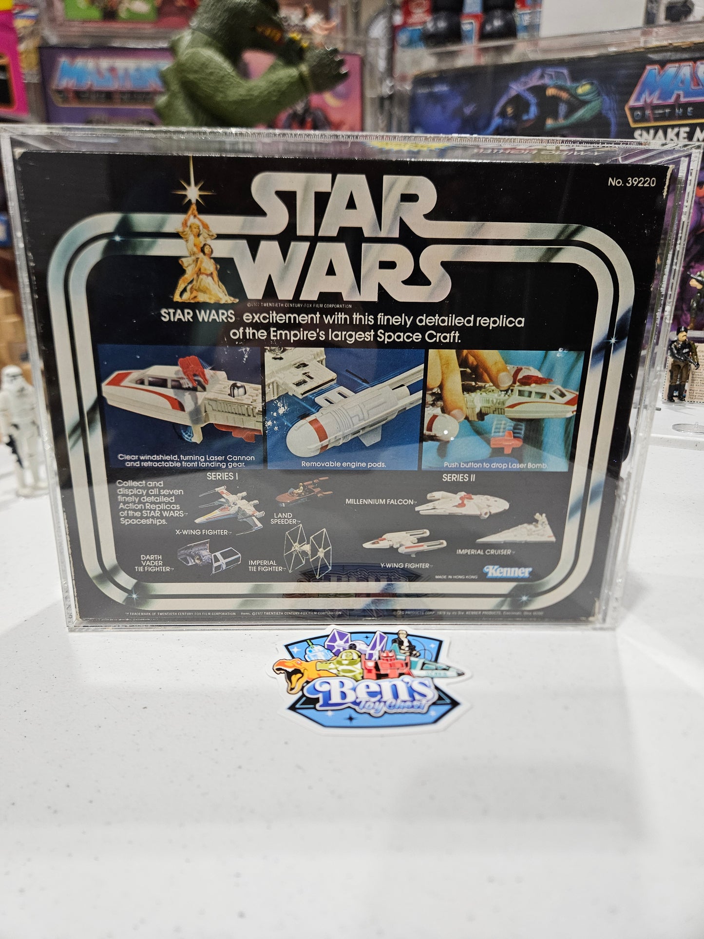1980 Kenner Star Wars Die-Cast Y-Wing Fighter CAS 70