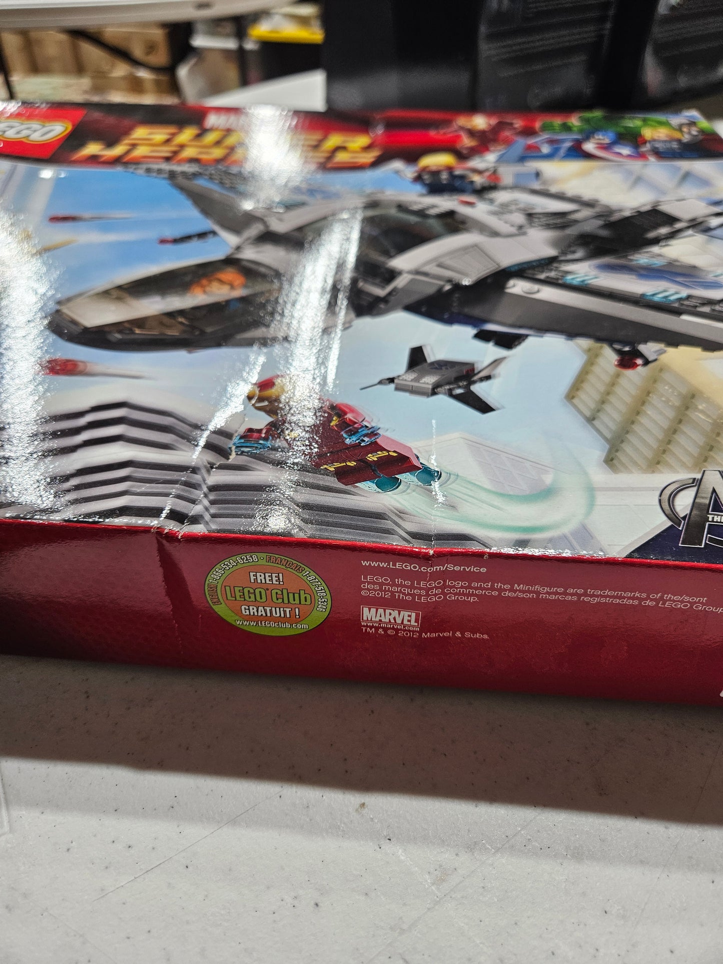 Lego 6869 Marvel Quinjet Aerial Battle - New Sealed