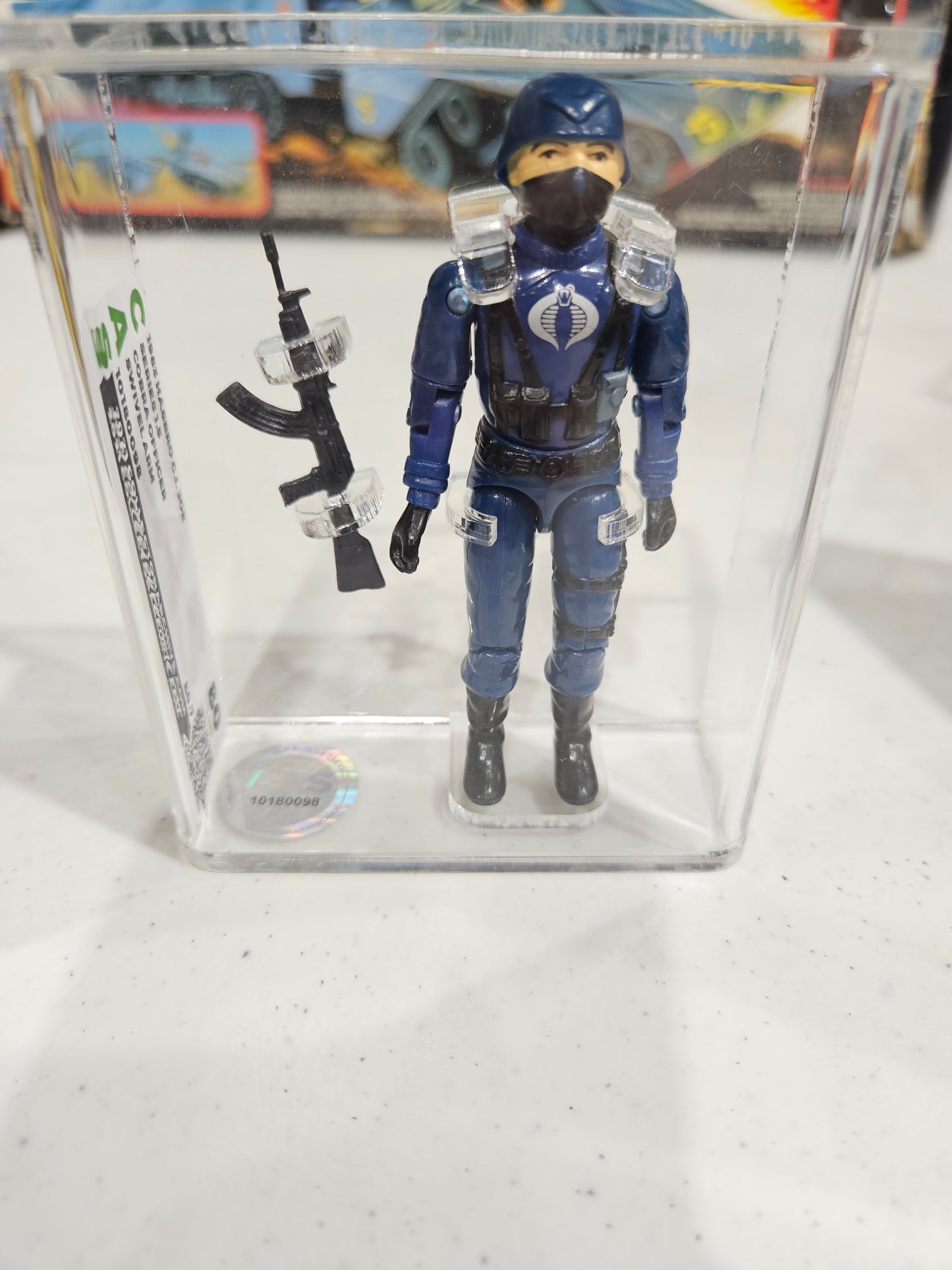 1983 Hasbro GI Joe Cobra Officer CAS 80 Loose