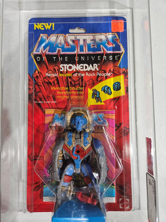 1985 Mattel MOTU Stonedar AFA 80 NM