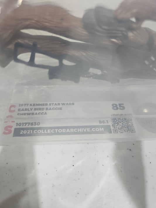 1977 Kenner Star Wars Early Bird Baggie Chewbacca CAS 85
