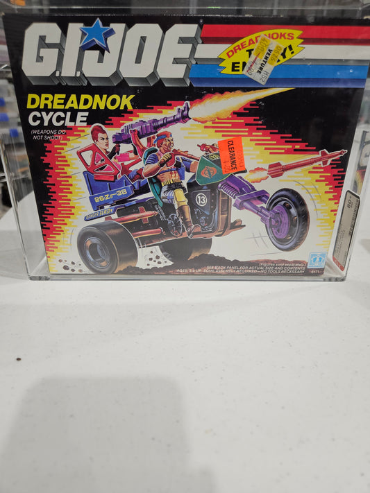 1986 Hasbro GI Joe Dreadnok Cycle AFA 80+ NM