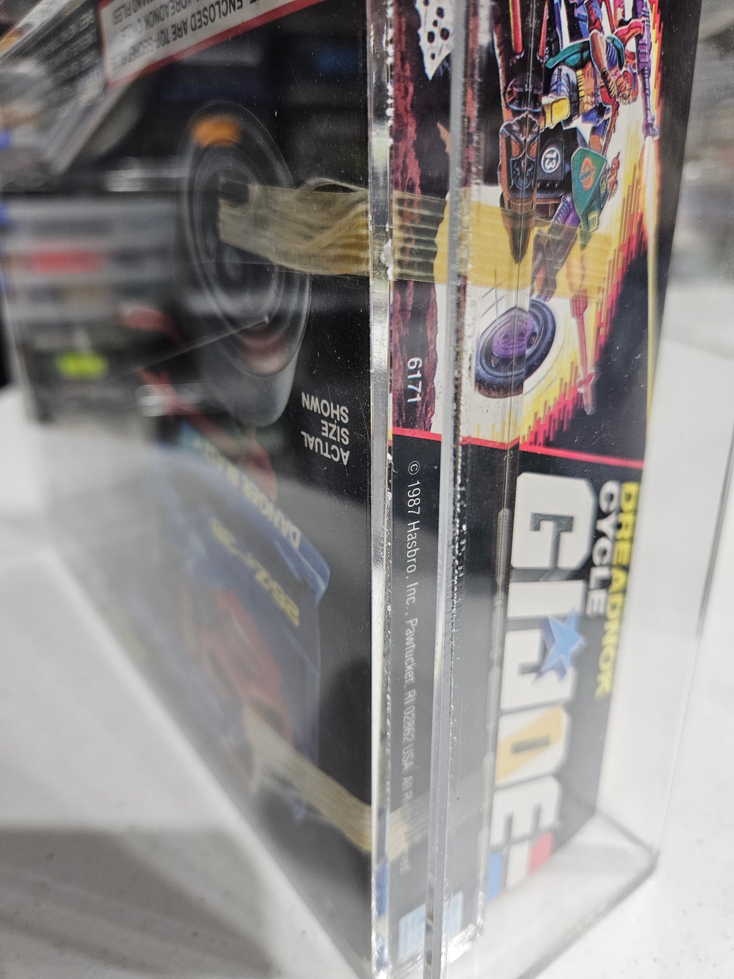 1986 Hasbro GI Joe Dreadnok Cycle AFA 80+ NM