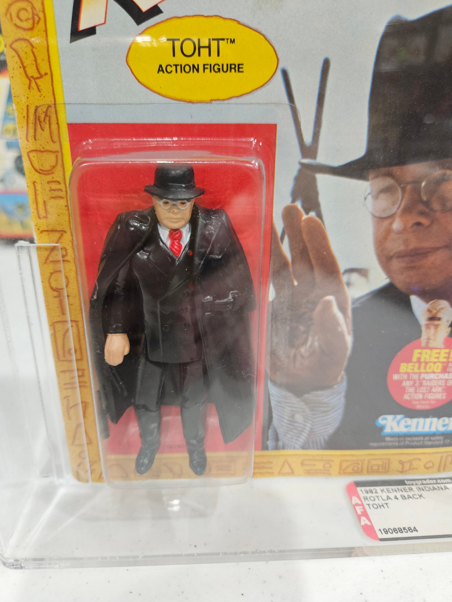 1982 Kenner Indiana Jones Toht AFA 80