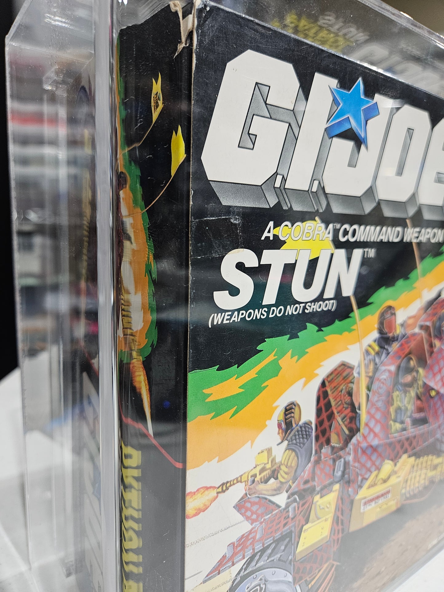 1989 Hasbro GI Joe Python Patrol Stun AFA 80 Q-NM