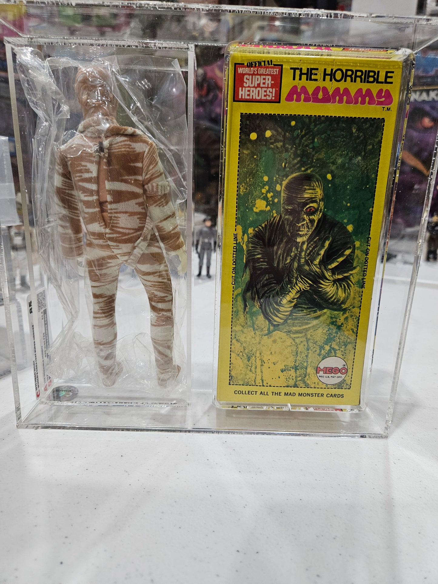 1973 Mego WGSH The Horrible Mummy CAS 85