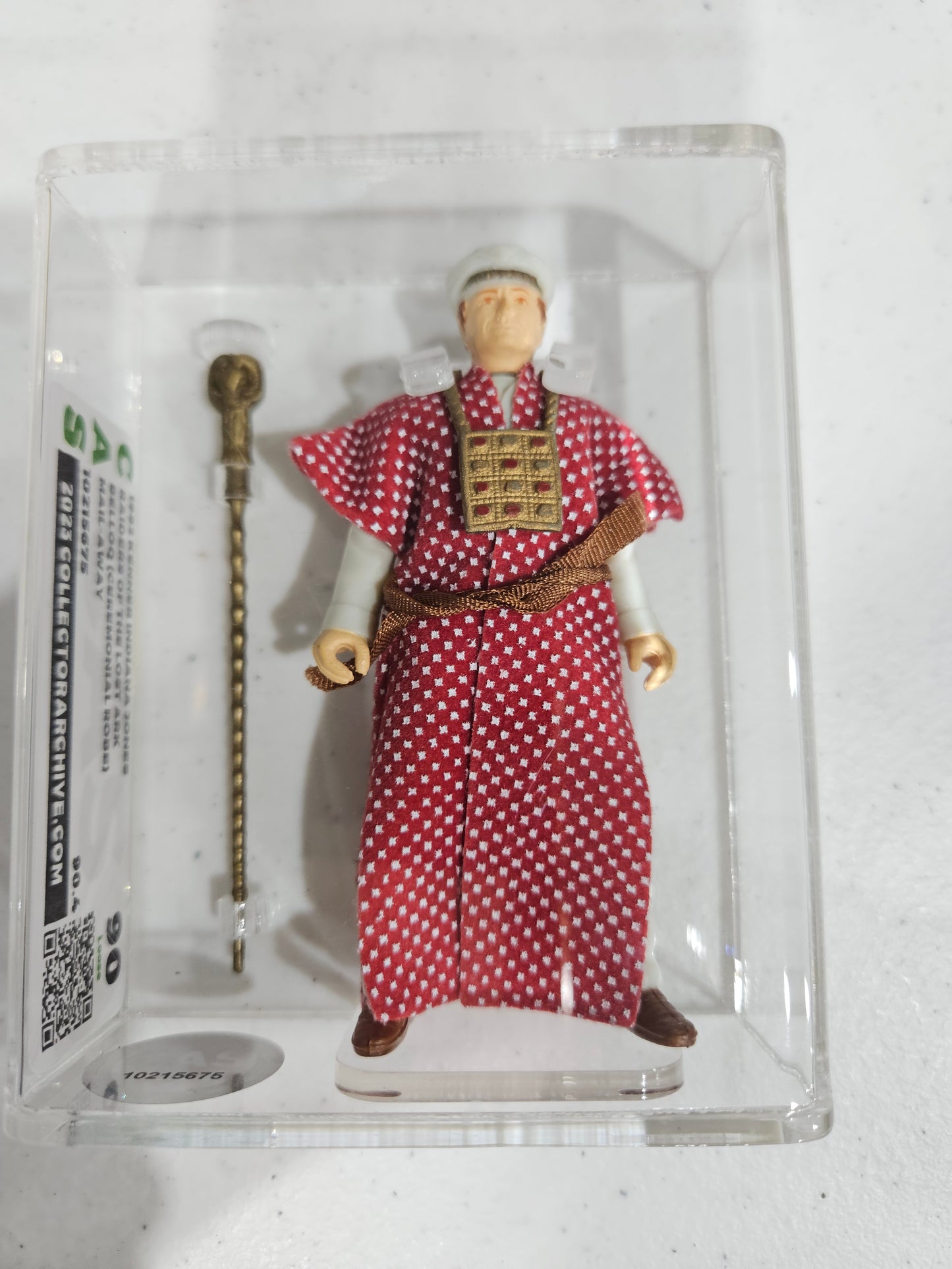 1982 Kenner Indiana Jones Belloq (Ceremonial Robe) CAS 90 Loose