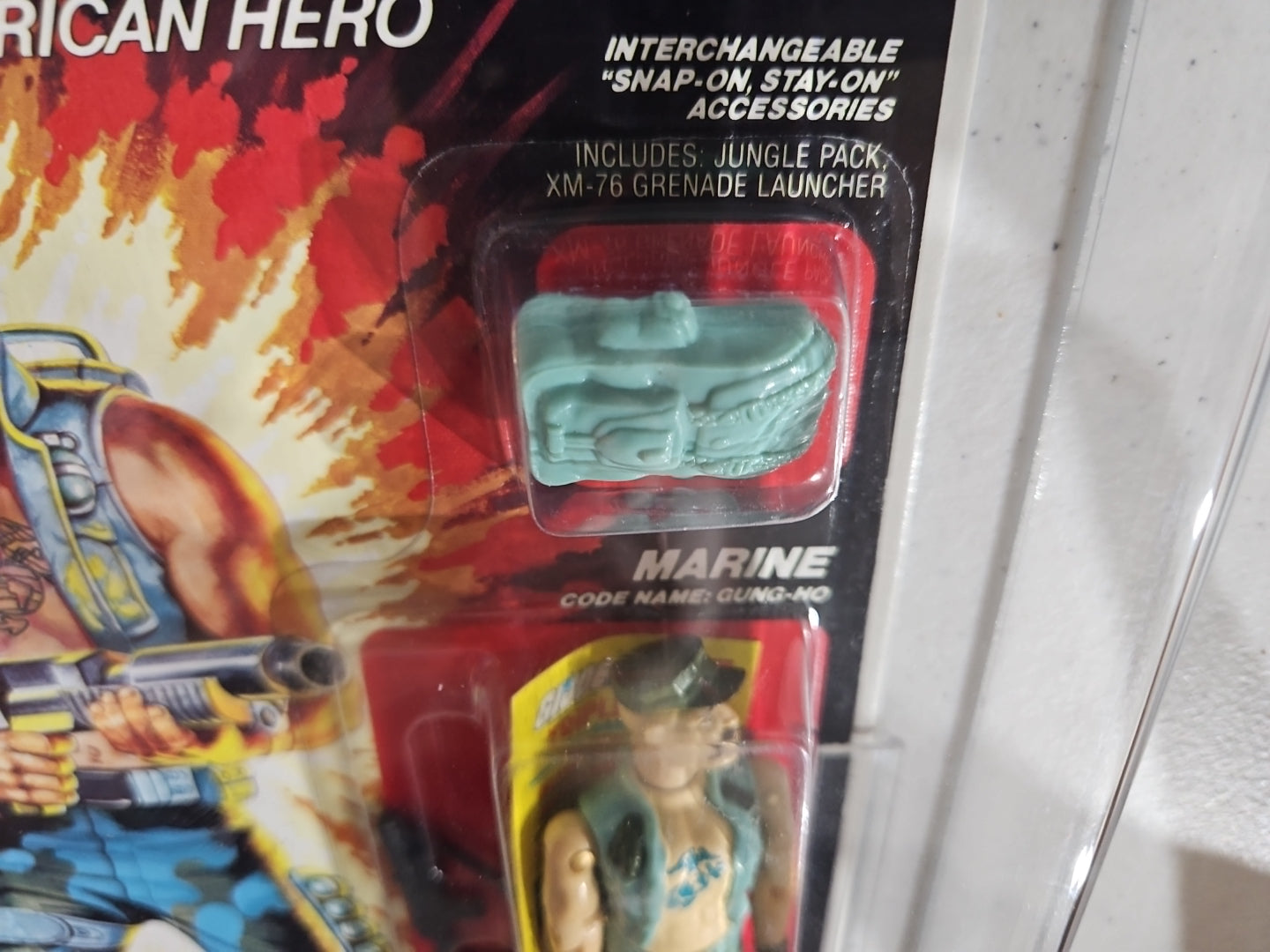 1985 Hasbro GI Joe Gung-Ho AFA 80 +NM