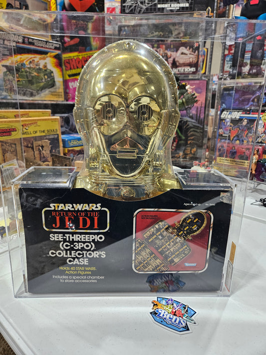 1983 Kenner Star Wars C-3PO Case AFA 70 EX+