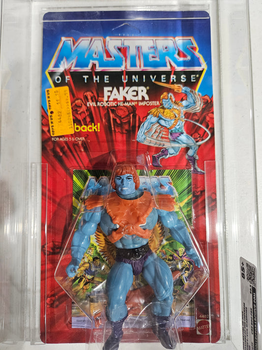 1986 Mattel MOTU Faker CAS 85+