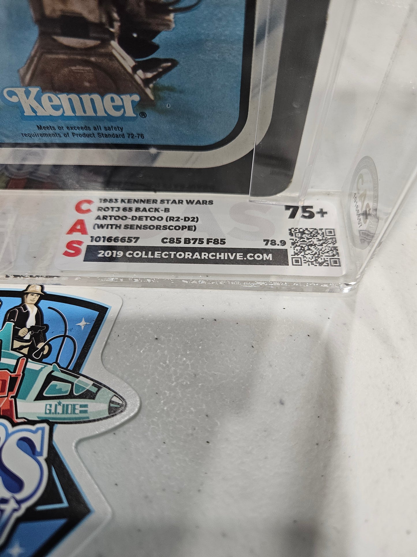 1983 Kenner Star Wars Artoo-Detoo (R2-D2) Sensorscope CAS 75+