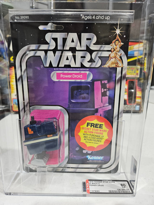 1979 Kenner Star Wars Power Droid AFA 80