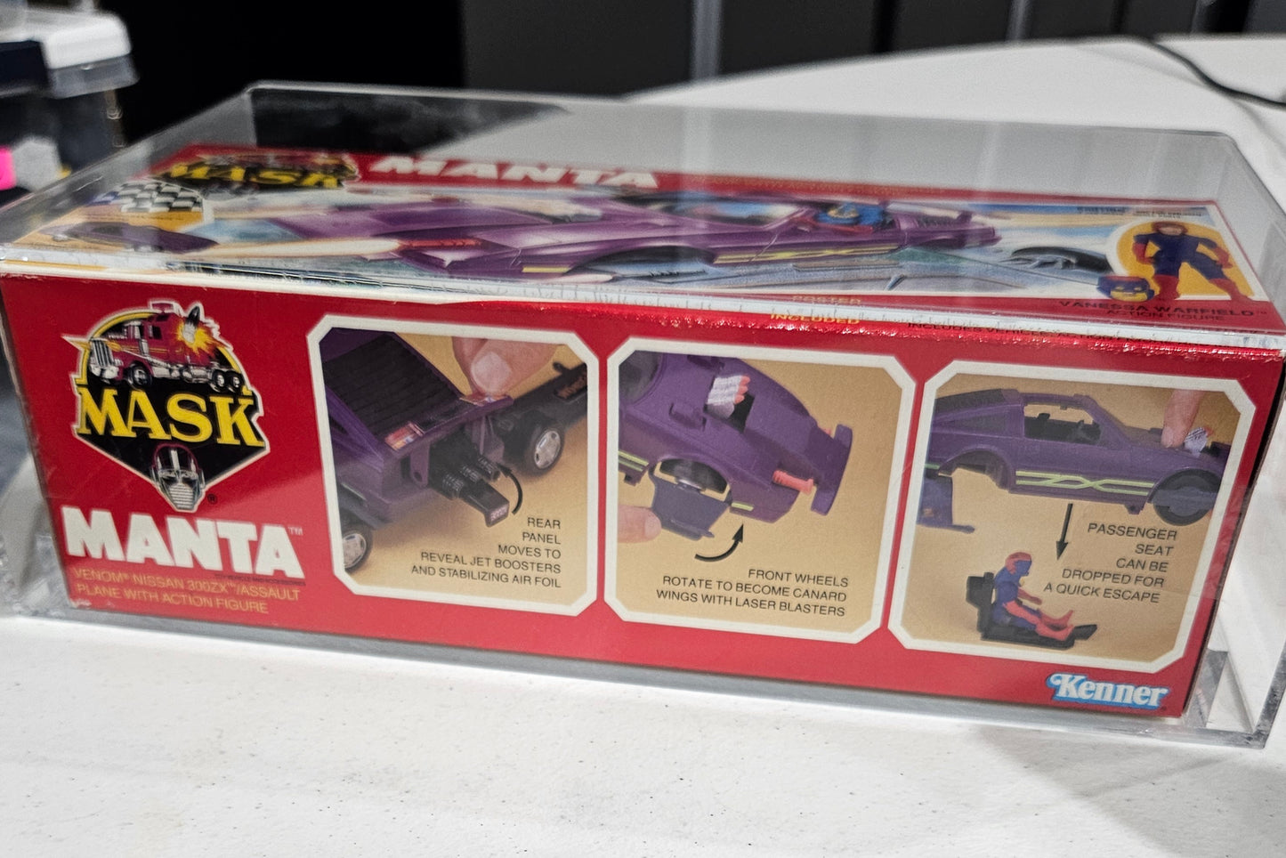 1987 Kenner MASK Manta AFA 80 NM