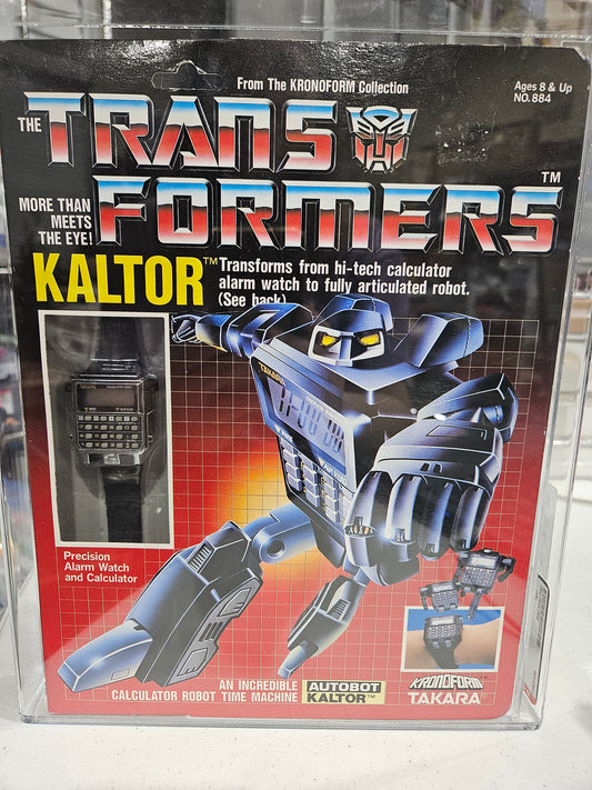 1984 Takara Transformers Kronoform Collection Kaltor AFA 80 NM