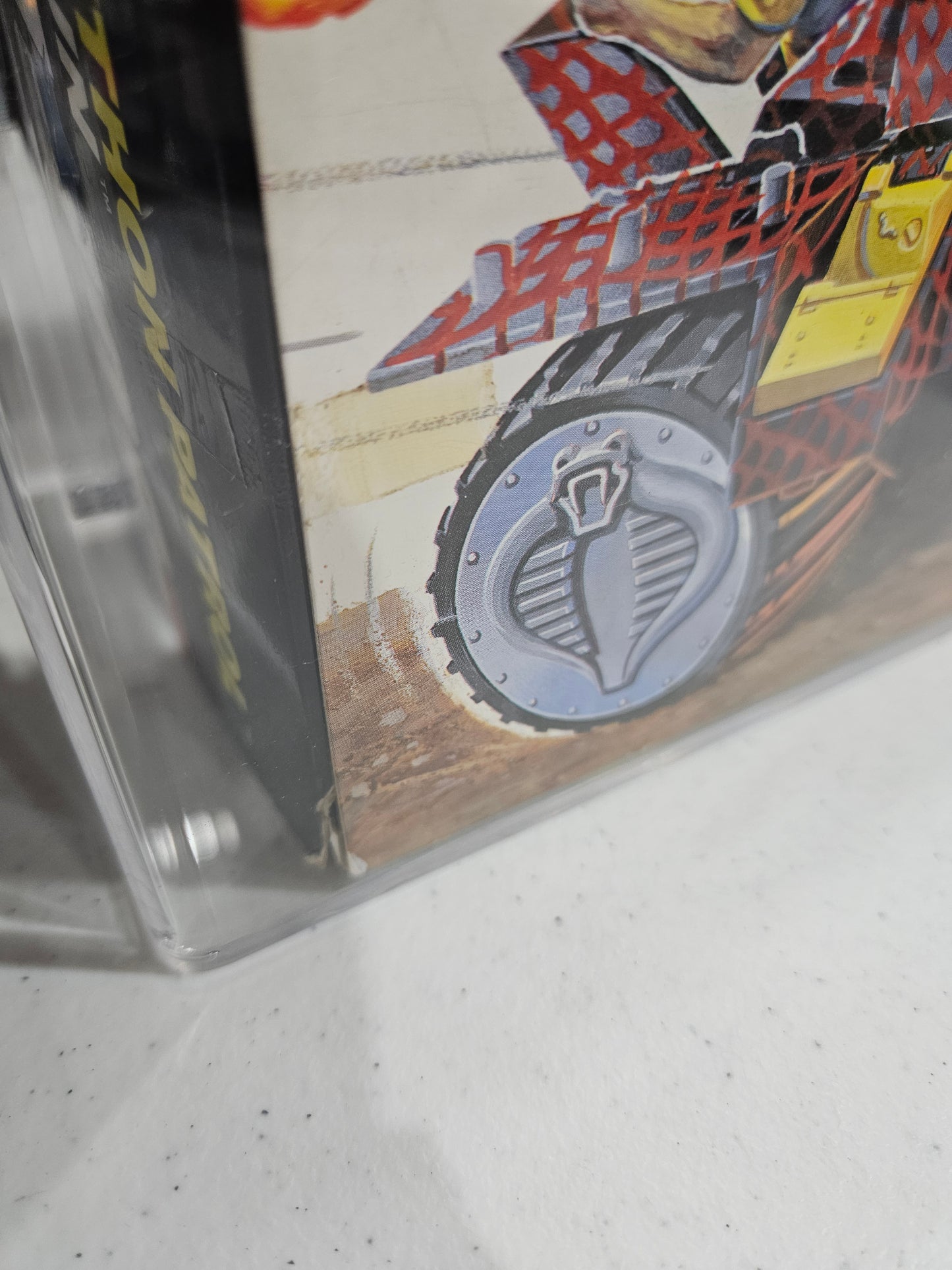 1989 Hasbro GI Joe Python Patrol Stun AFA 80 Q-NM