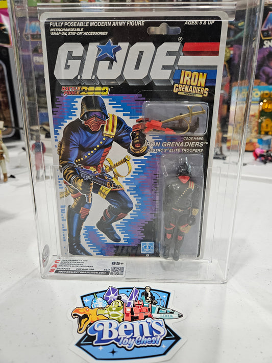 1988 Hasbro GI Joe Iron Grenadiers CAS 85+