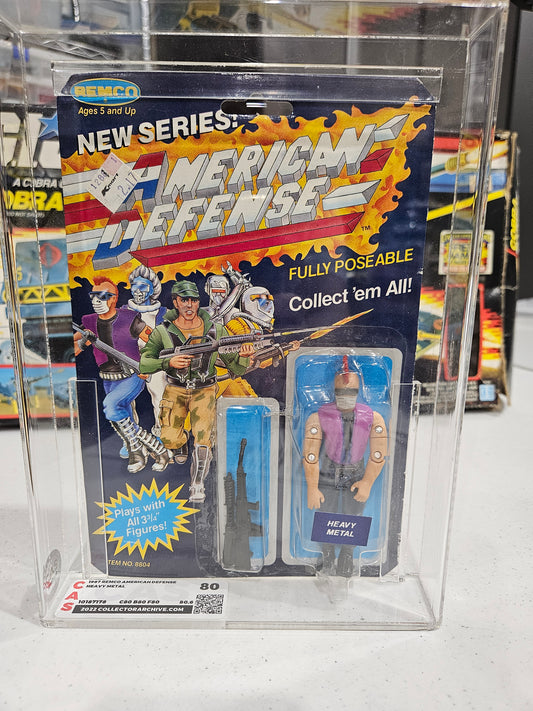 1987 Remco American Defense Heavy Metal CAS 80