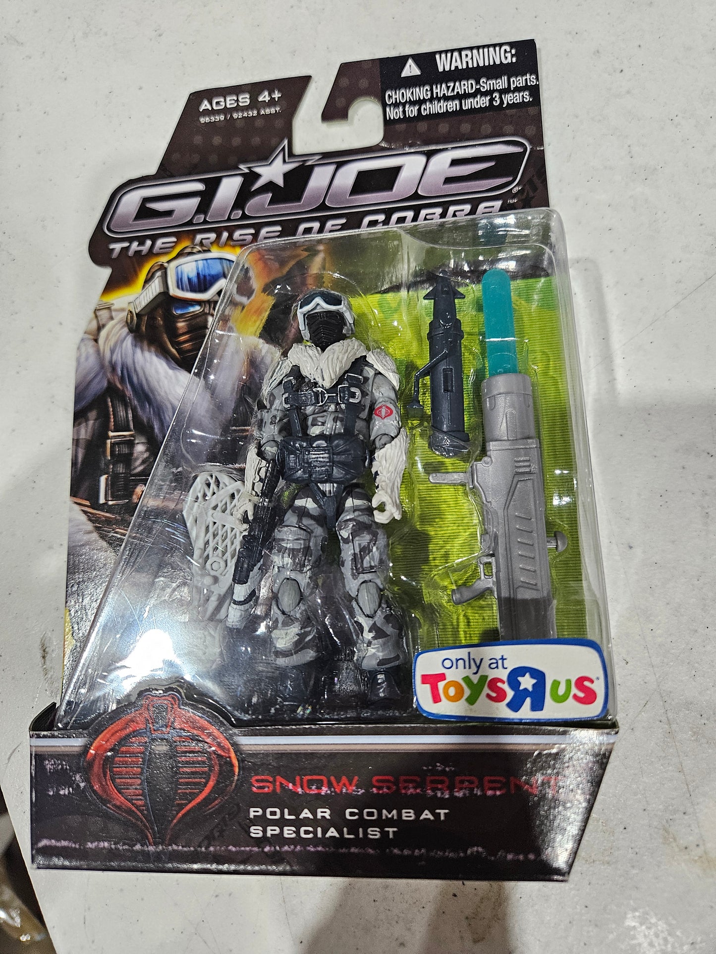 The Rise of Cobra 2009 Figures Cobra