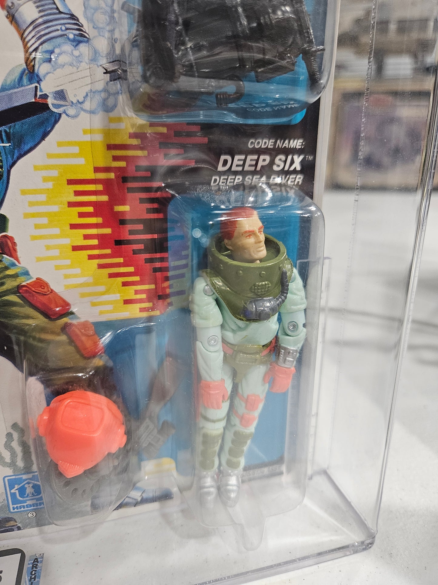 1989 Hasbro GI Joe Deep Six AFA 85 NM+