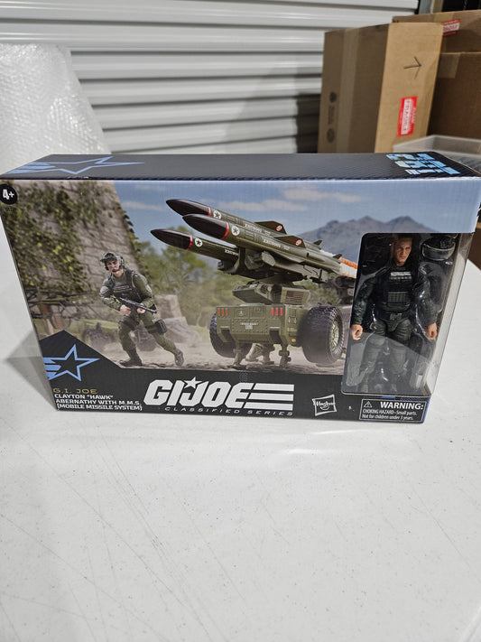 GI Joe Classified Clayton "Hawk" Abernathy with M.M.S.