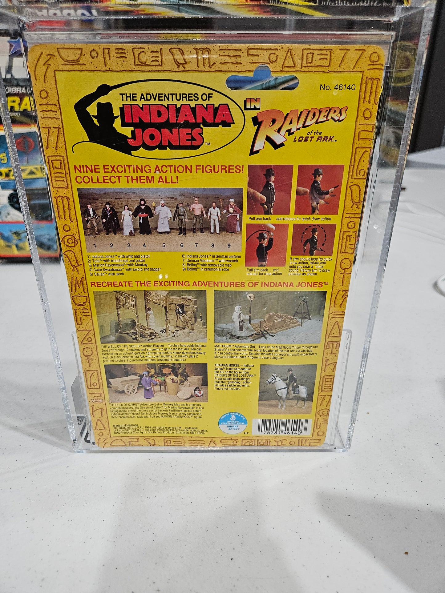 1982 Kenner Indiana Jones ROTLA AFA 80