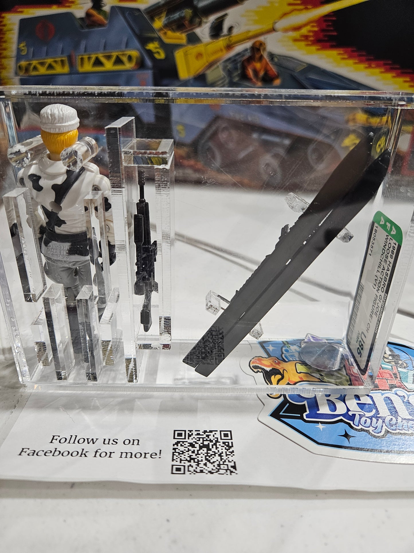 1989 Hasbro GI Joe Windchill AFA U85+