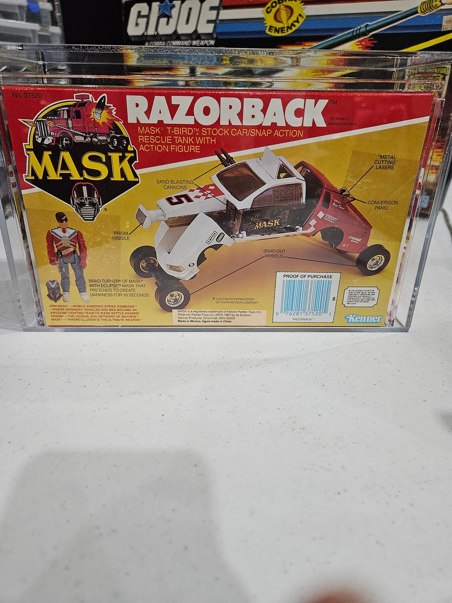 1987 Kenner MASK Razorback AFA U85