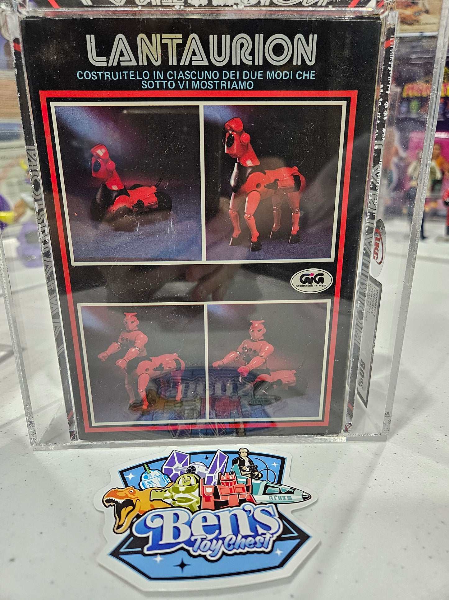 1980 GIG Micronauts Last Aurion Italian Exclusive UKG 80%