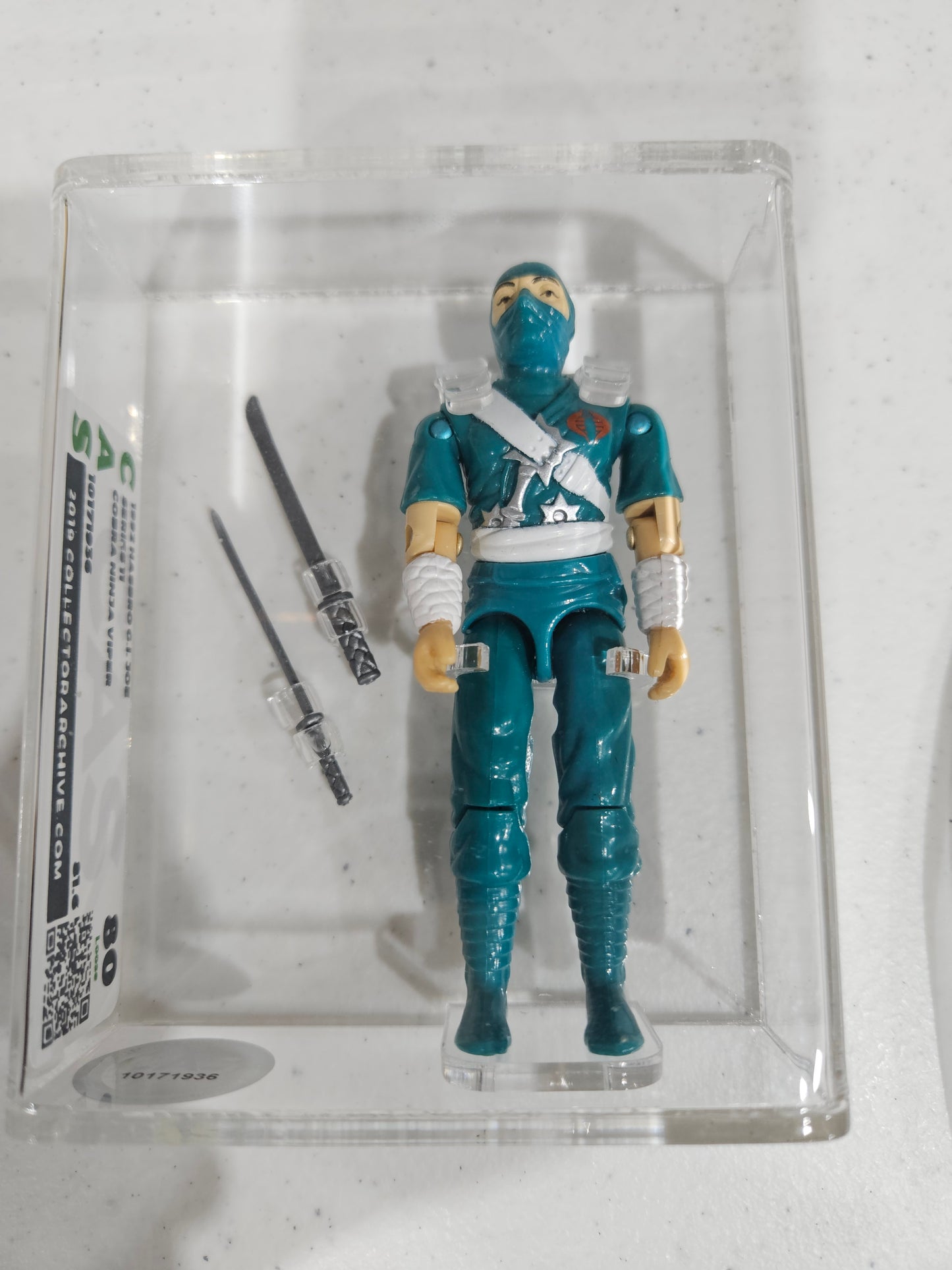 1992 Hasbro GI Joe Cobra Ninja Viper CAS 80 Loose