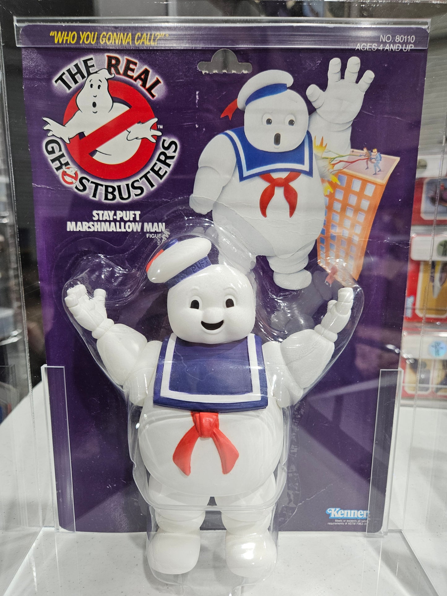 1987 Kenner The Real Ghostbusters Stay-Puft AFA 75 EX+/NM