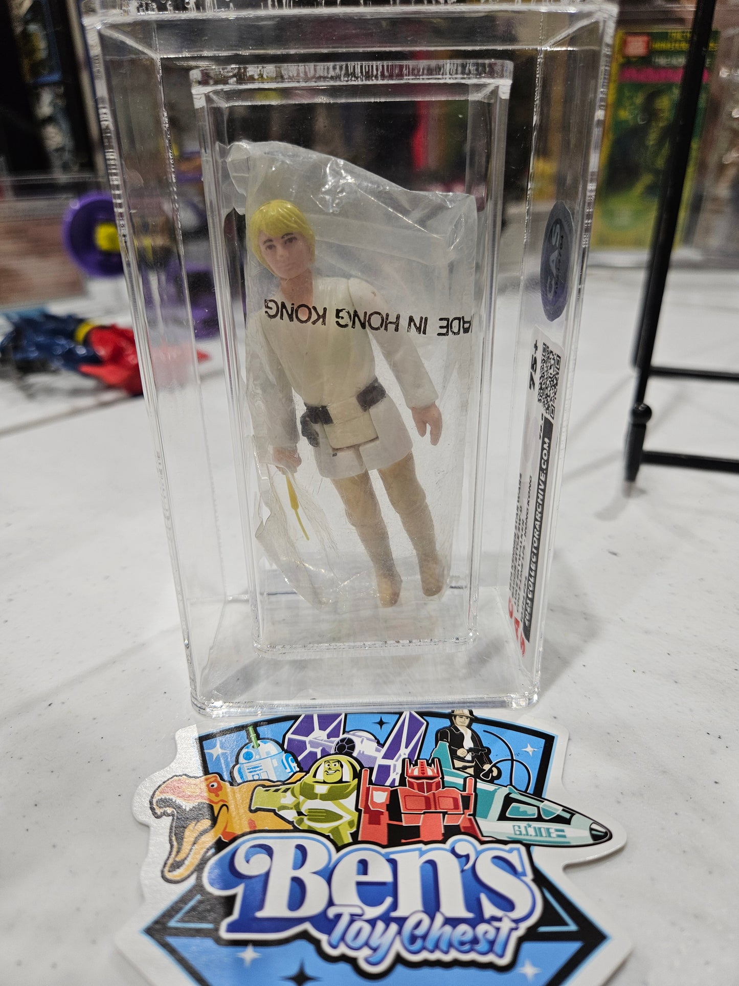 1978 Kenner Star Wars Baggie Style Luke Skywalker CAS 75+