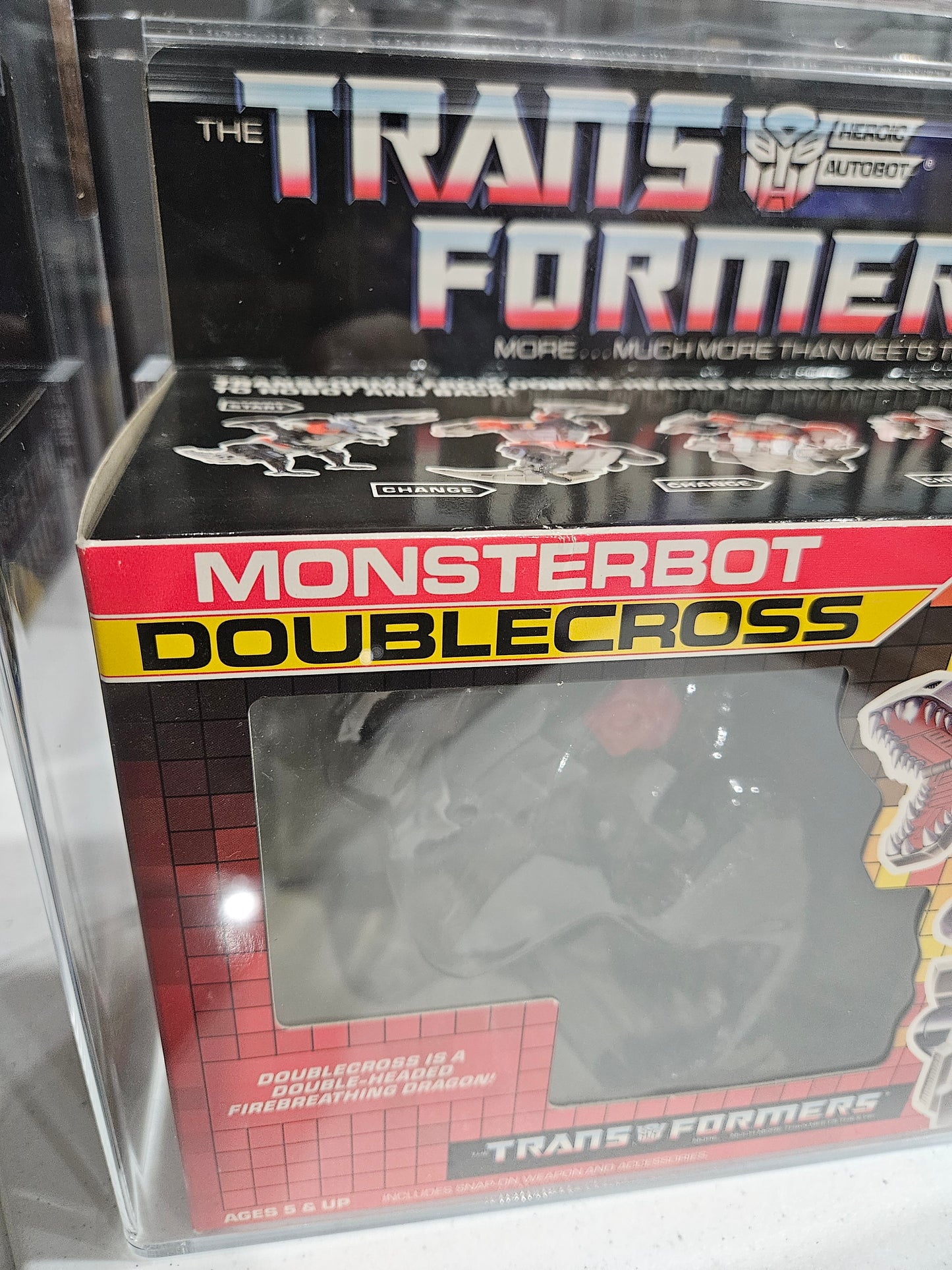 1987 Hasbro Transformers Doublecross AFA 70+ EX+