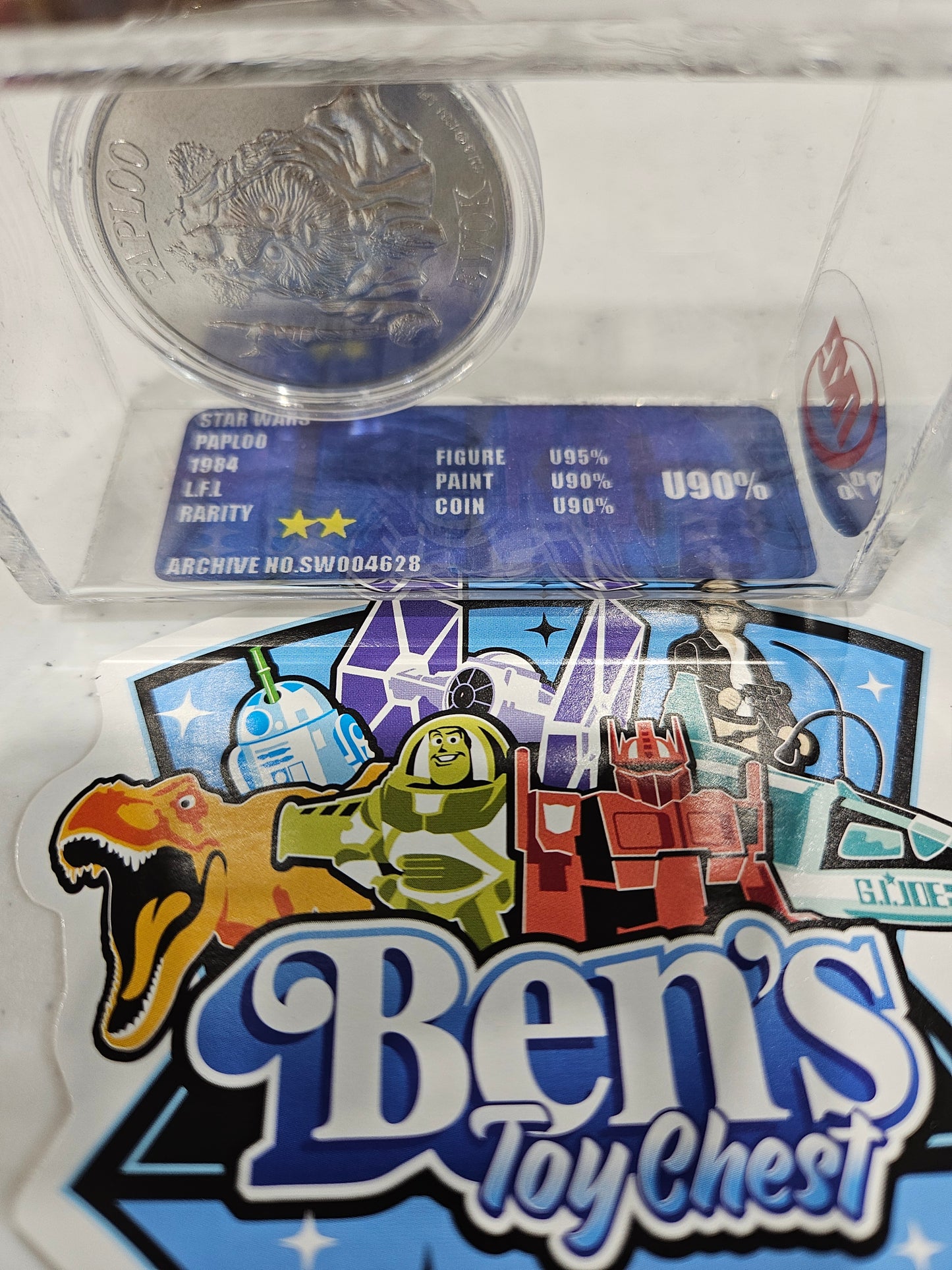 1984 Kenner Star Wars Paploo UKG U90%
