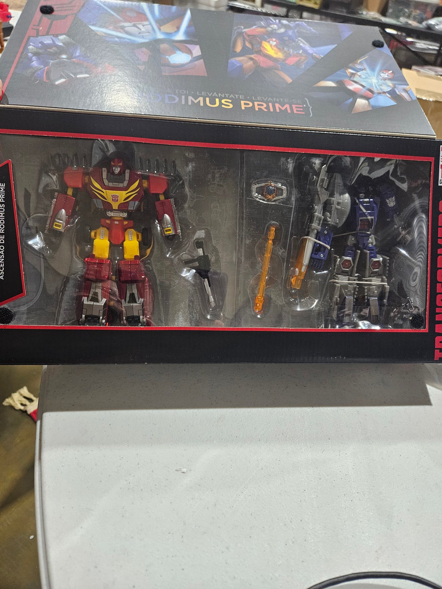 Transformers Rise of Rodimus Prime Platinum Sealed