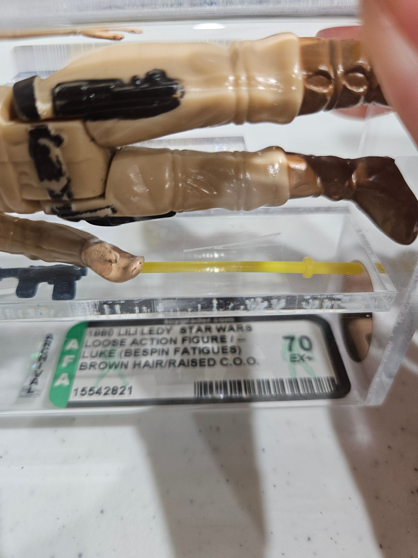 1980 Lili Ledy Star Wars Luke (Bespin Fatigues) AFA 70 EX+