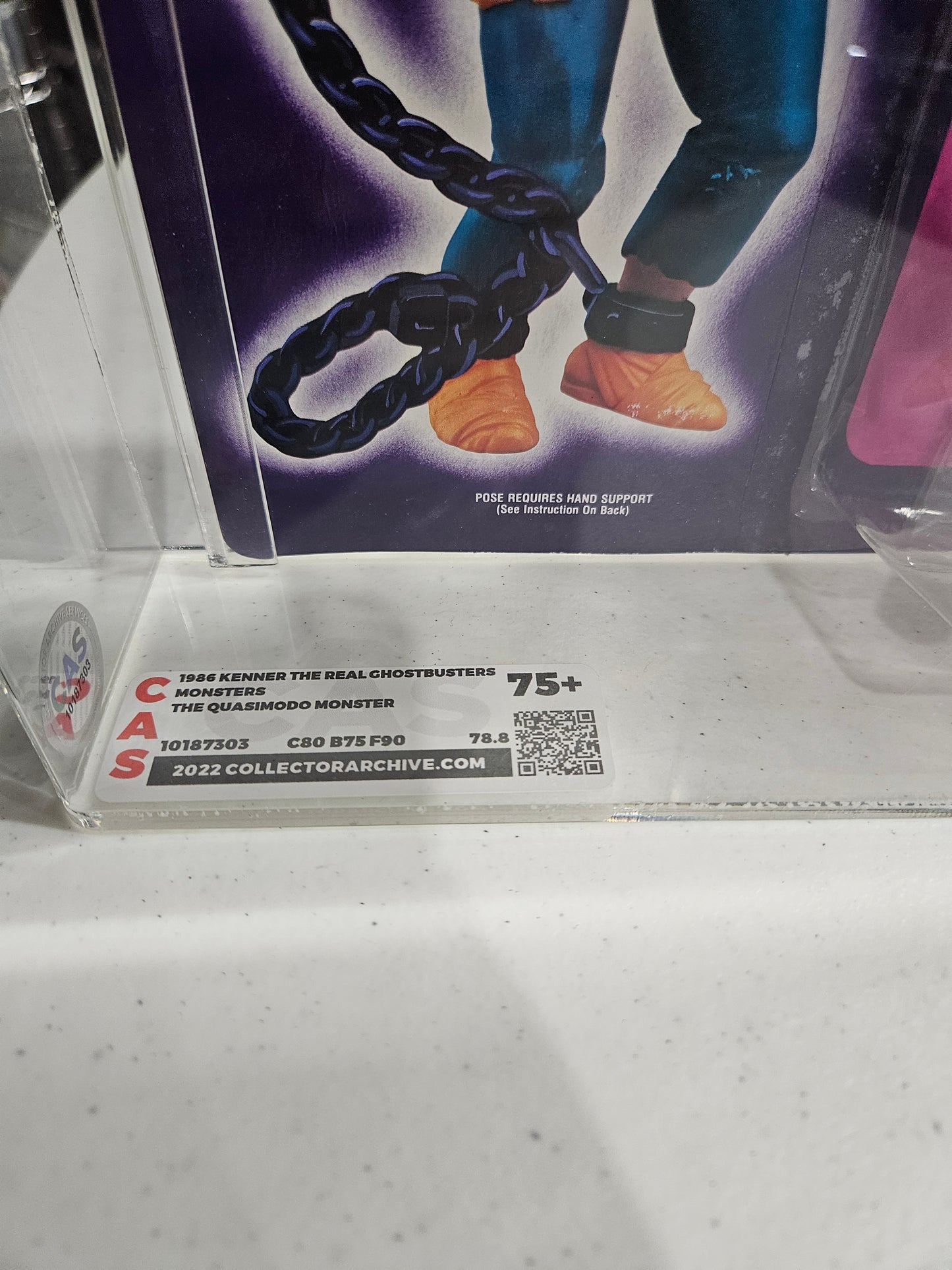 1986 Kenner The Real Ghostbusters The Quasimodo Monster CAS 75+